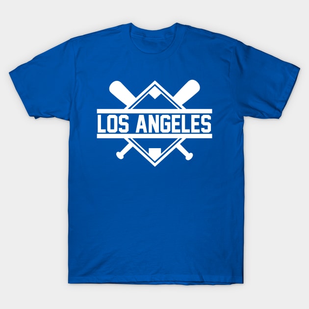 Los Angeles Diamond T-Shirt by CasualGraphic